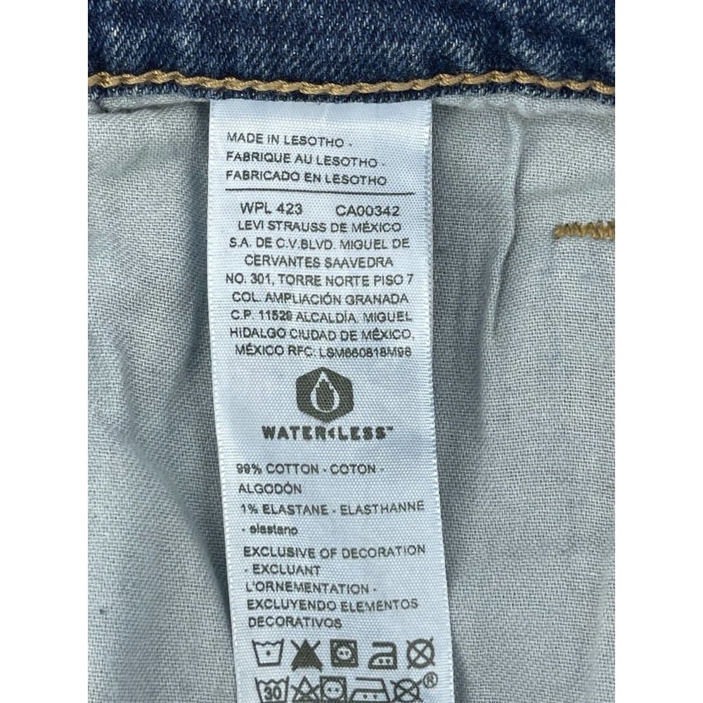 Vintage Levi Strauss Signature Relaxed Fit 5 Pocket Denim Jeans Straight 34X32 - Picture 8 of 15